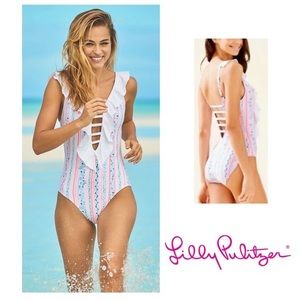 NWT Lilly Pulitzer Carmen One Piece Sz 14